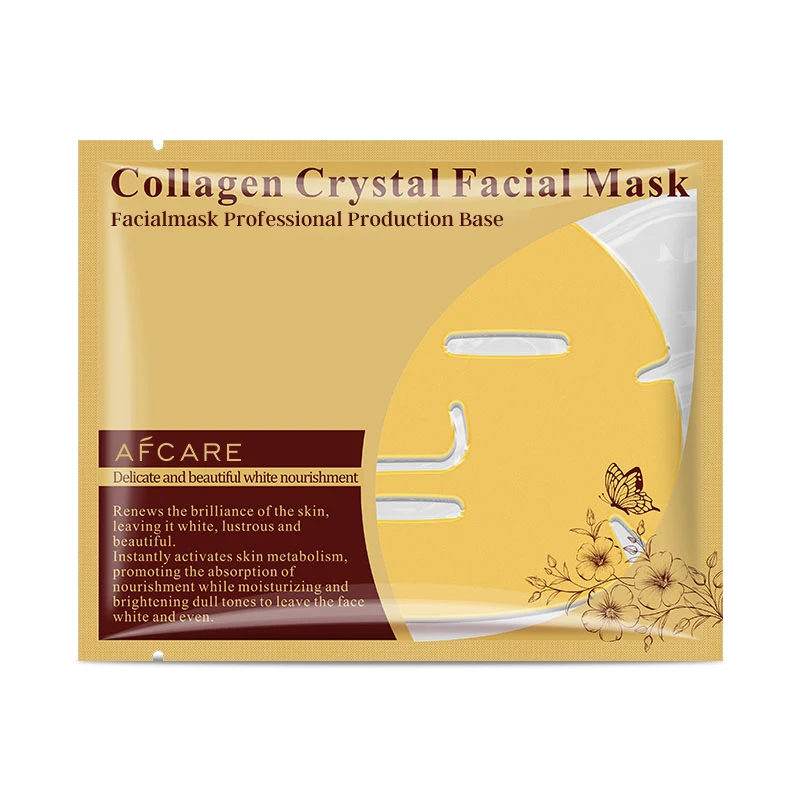 Face Mask Sheet Price Paraben-free Moisturizing & Smoothing and Shea Butter & Sodium Hyaluronate Collagen Sheet Mask Low Moq