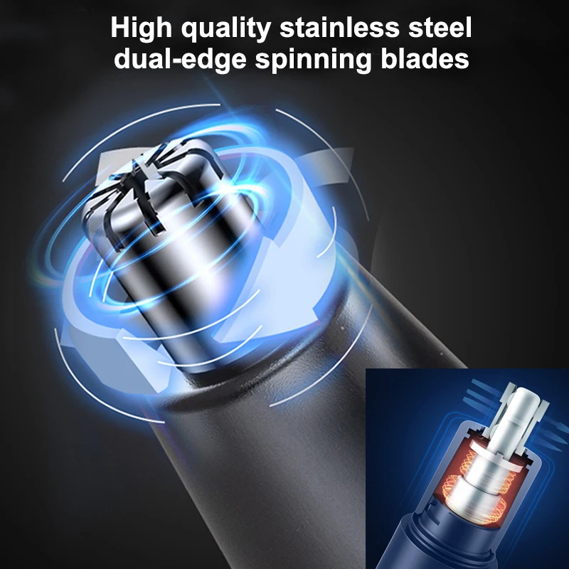 3 in 1 Hair remover Rechargeable Beard Shaver Nose Body Trimmer Professional Cordless Ear and Nose Hair Trimmer for man