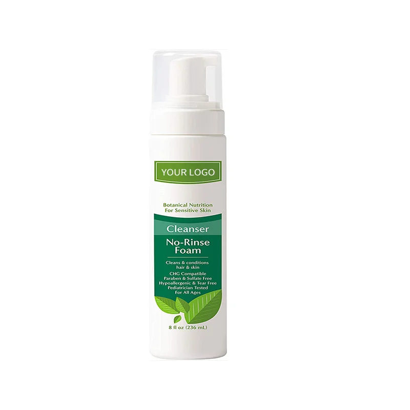 
 HYDRATING PURE AMINO-ACID SYSTEM NO PARABENS NO PHTHALATES NO SULFATES DYES AND NO CHEMICAL FRAGRANCE NO RINSE CLEANSING FOAM  