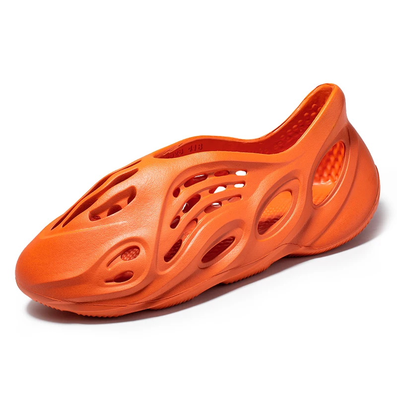 
Summer Outdoor Sports Slipper Hollow quick-drying Yezzy Style elastic Beach Shoes for wading Swimming 