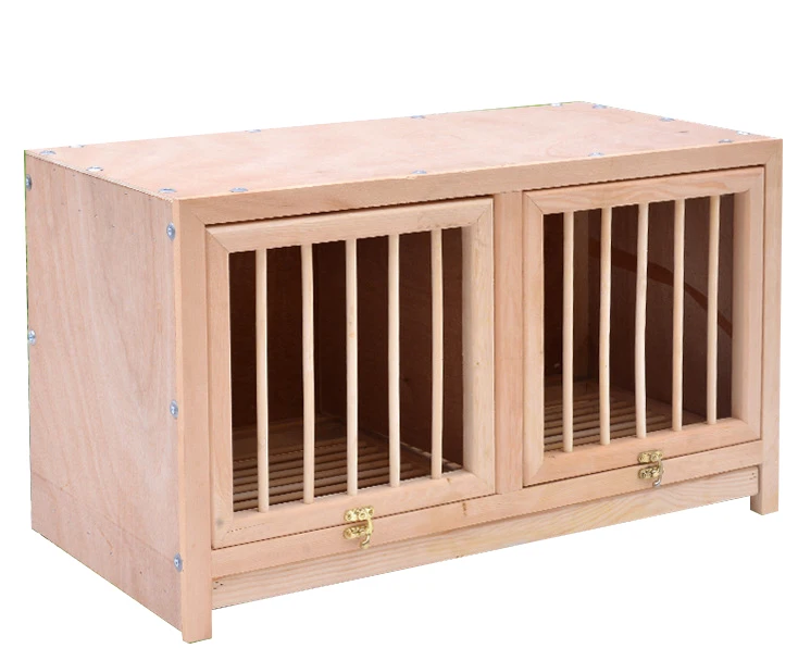 All Seasons Wooden Birds House Pigeon Cage Breeding 6 Modular Pigeons Cage