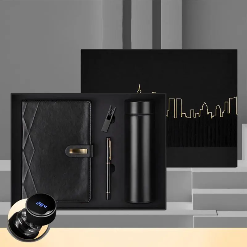 Custom Packages High Quality, Metal Crafts Christmas Gift Business Novelty Promotional Gift Set/