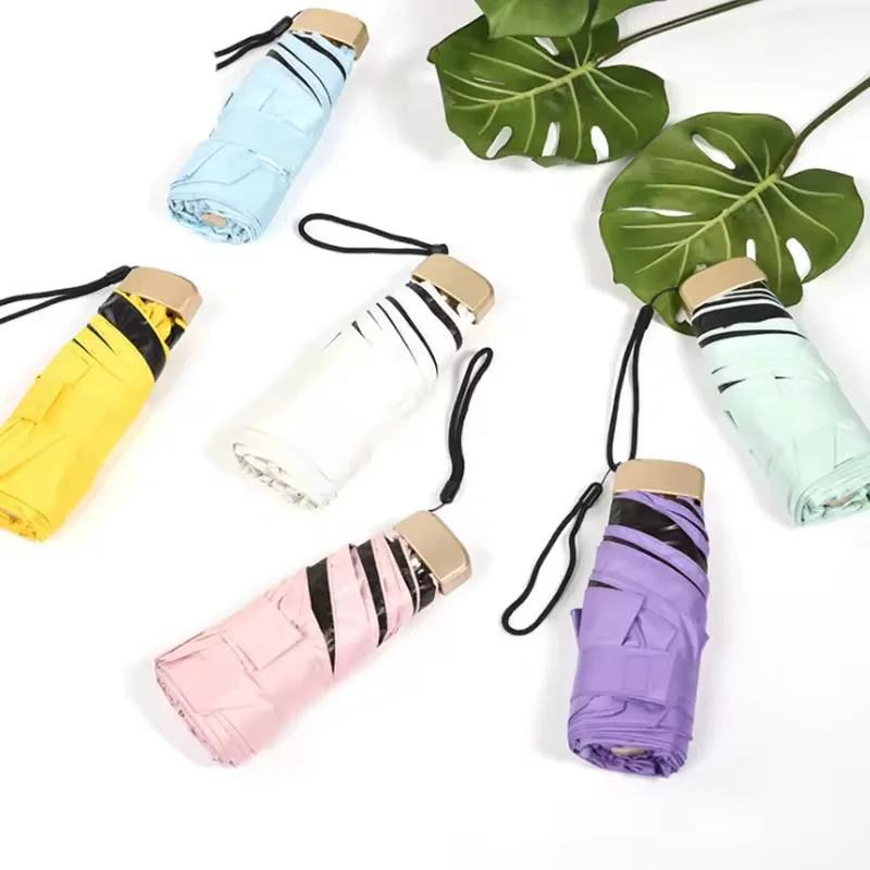 YB Small And Flat Half-Fold Pocket Umbrella