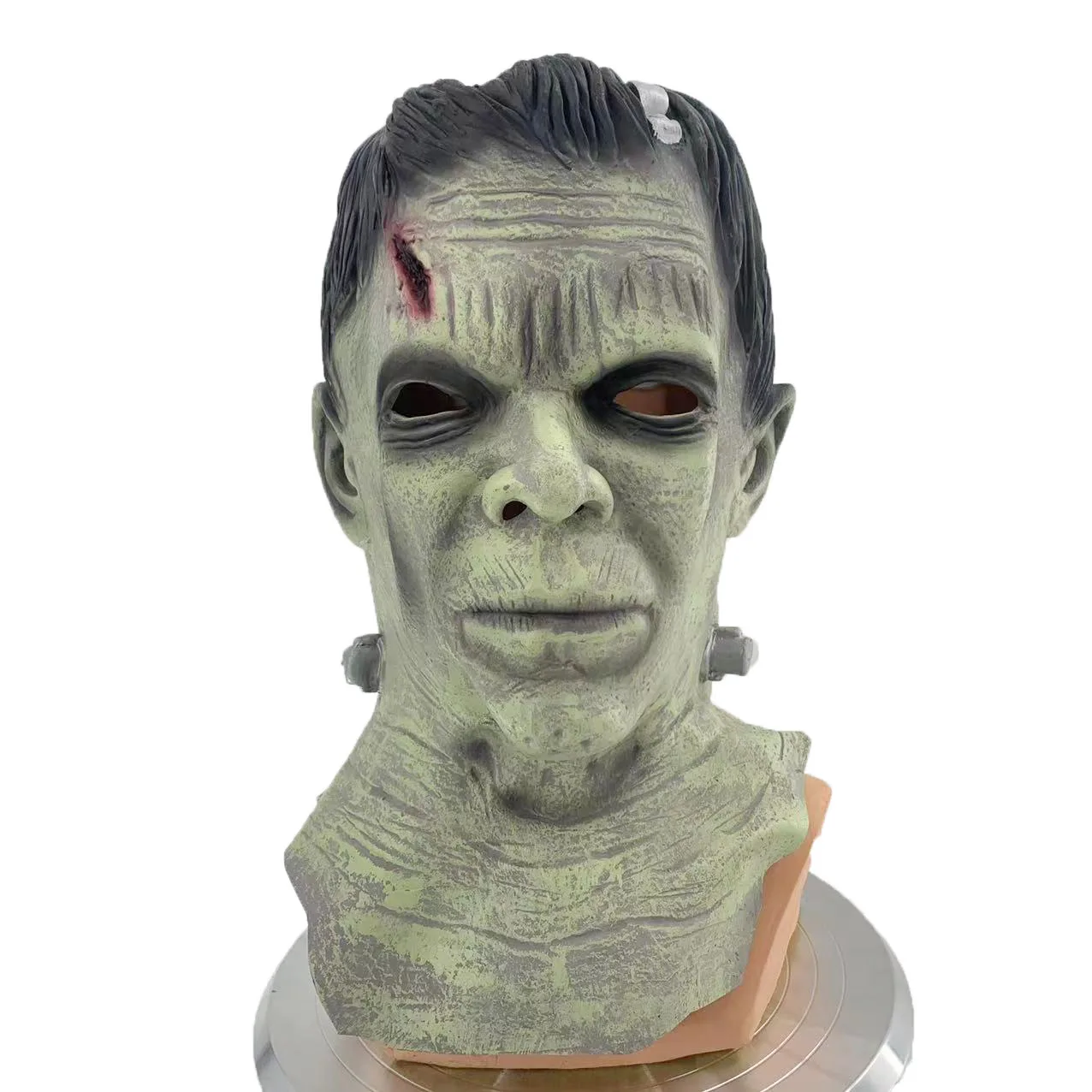 Frankenstein Mask Universal Studios halloween masks Monster Headpiece Hair And Bolts