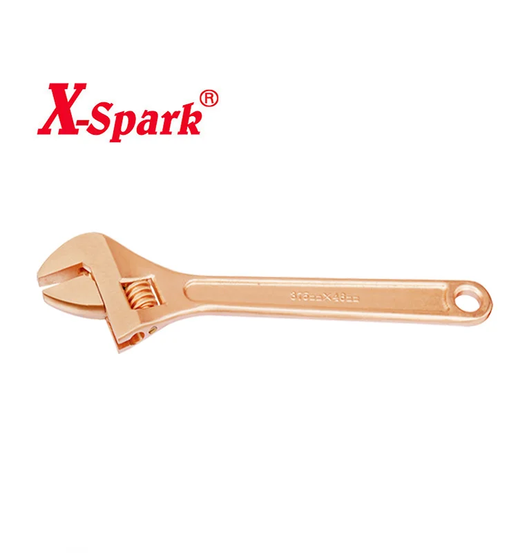 Non Sparking Safety Tools Adjustable Wrench Atex Tools For Explosive Application