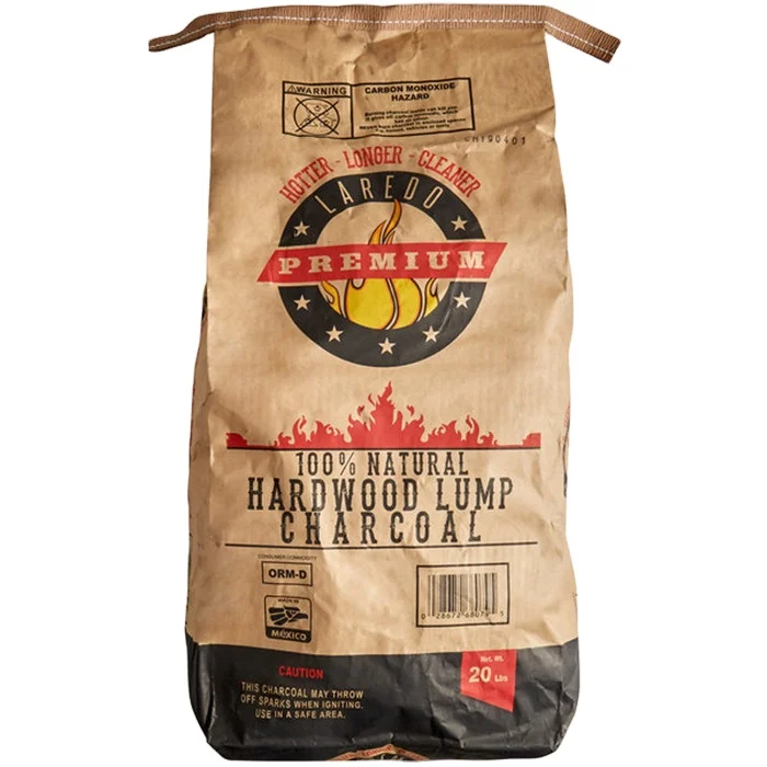 4kg 8.8lbs charcoal bags BBQ Briquettes white brown kraft paper PP PE woven inside compound bag for charcoal paper bags