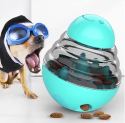 Pet Tumbler Interactive Toy Dog Shaking Food Leak Ball Funny Iq Puzzle Ball Dog And Cat Self Feeding Toy Puppy Play Feeder Toy