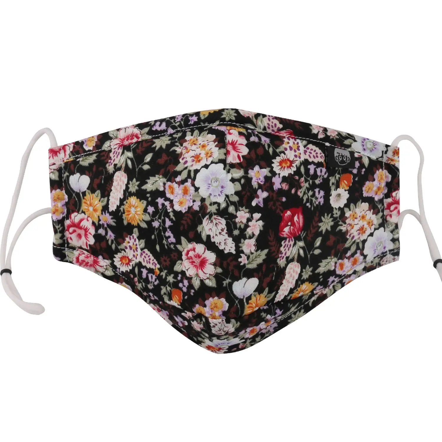 Washable Print Knitted Cotton Eco-friendly Face Mask With Filter