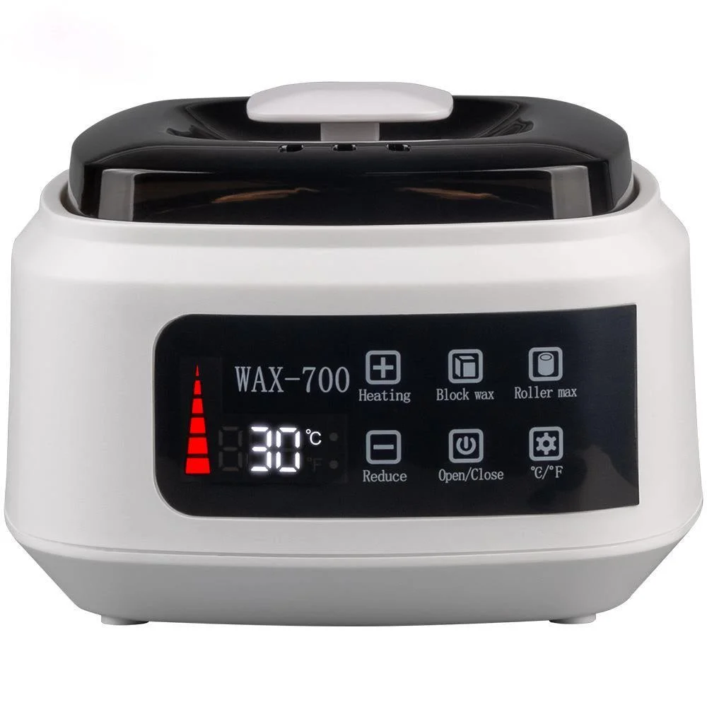 Автоматический Электрический аппарат для депиляции воском с контролем температуры, инструмент для безболезненного удаления волос на теле, Эпилятор 500 мл, восковой нагреватель
