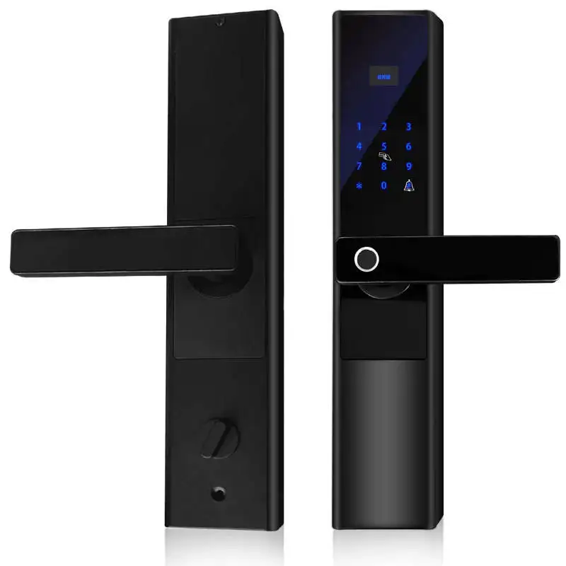 Home Biometric Smart Door Lock Electronic Fingerprint Door Handle Split Digital Keyless Lock