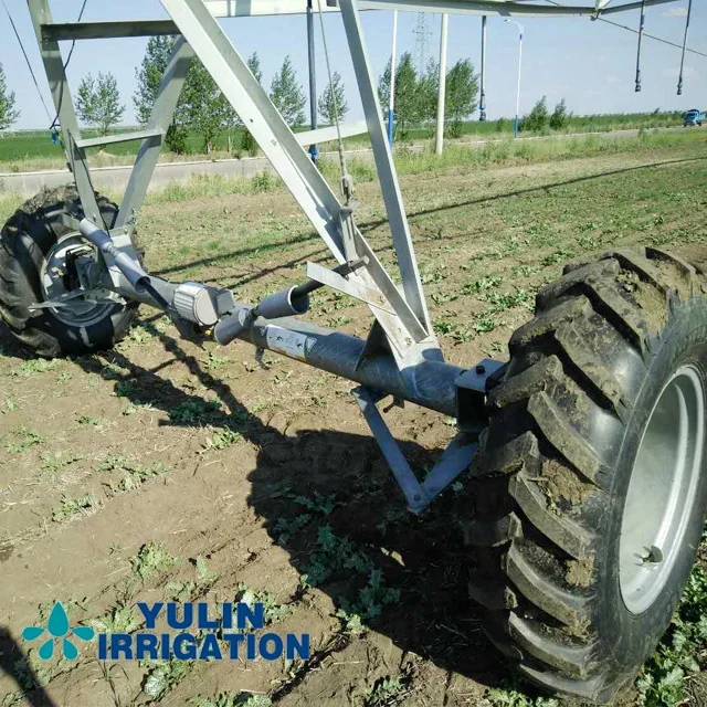 Center Pivot Irrigation Parts Motor Gearbox Tires Goose Neck Sprinklers