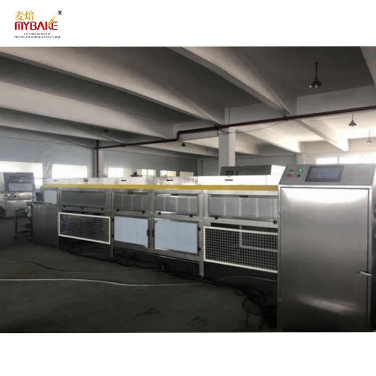 Super September Snack Machines Finger Biscuit Chocolate Dipping and Coating Line Biscuit Machine Manufacturer