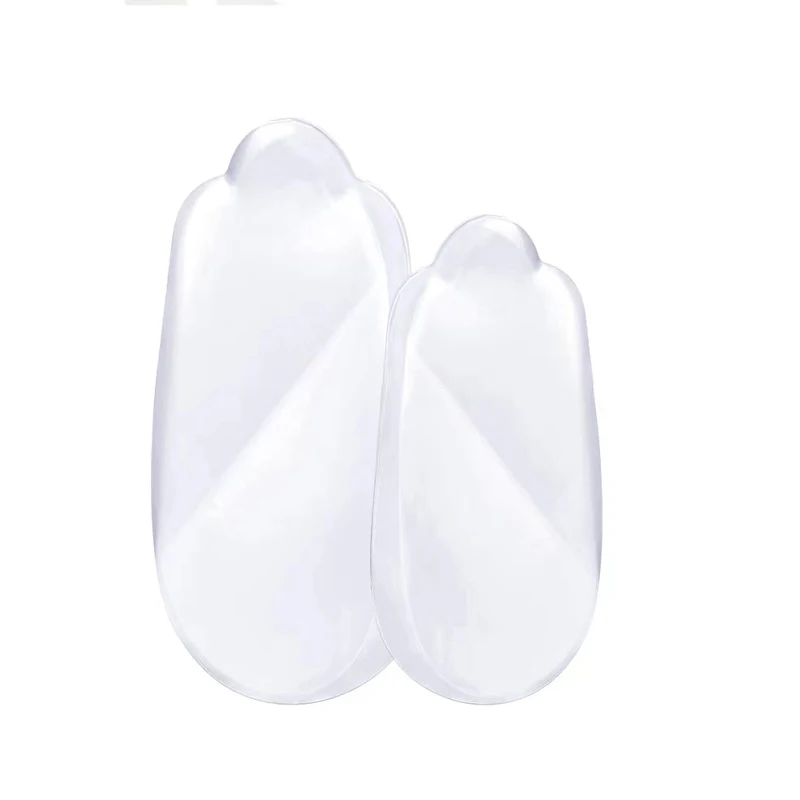 soft and comfortable flat leg silicon gel insoles Flat foot orthopedic insole transparent