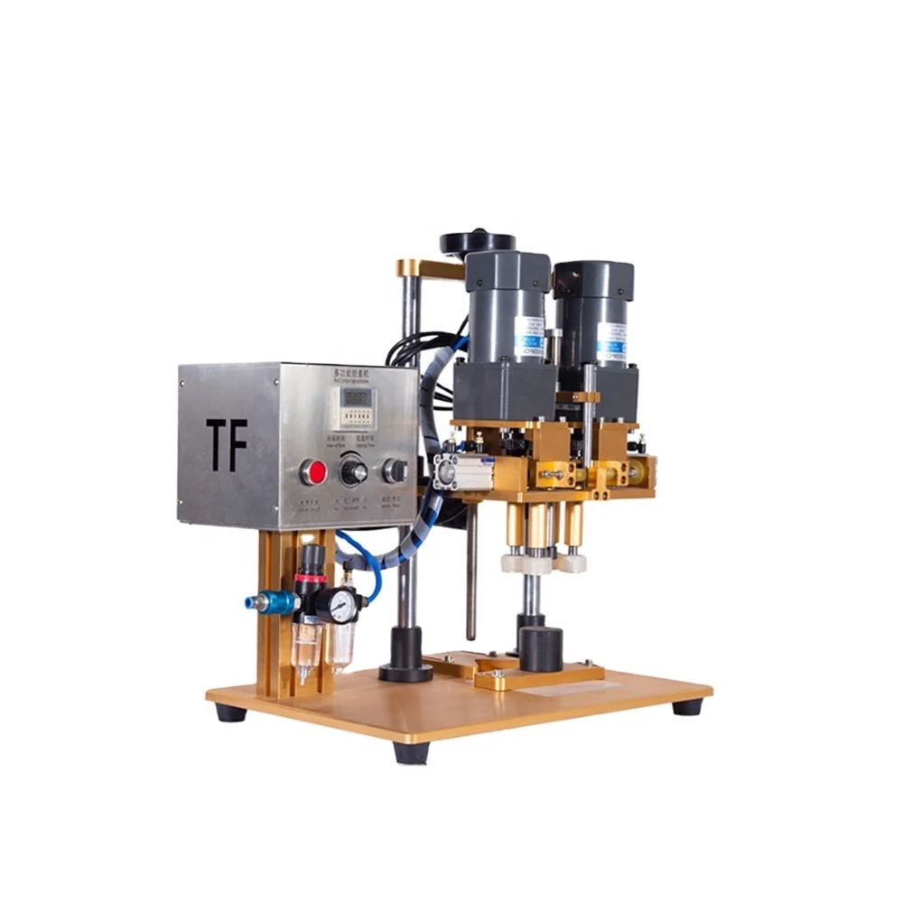 Semi-automatic Capping Machine Capper Tightening Machine For Cosmetic Bottle Jar