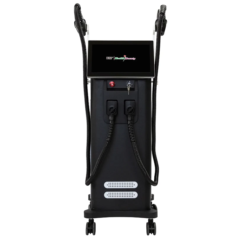 Permanent Laser Hair Removal Machine with 3000W High Power Handle 4 Exchangeable Spot Size Diode Laser Stationary 808nm 1-20HZ