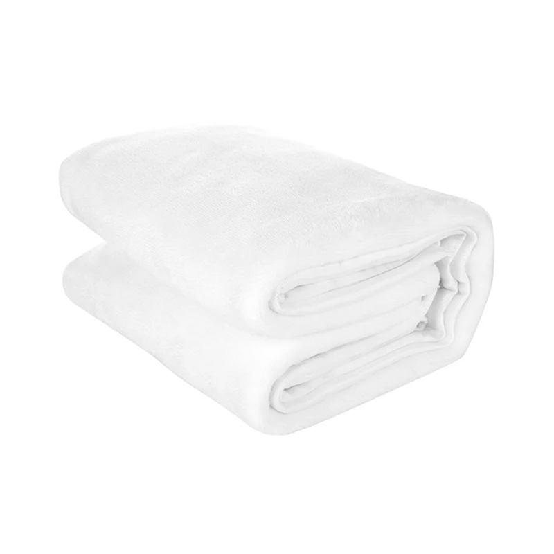 100% Polyester White Tea Towel Soft Blank Kitchen Towel for Sublimation