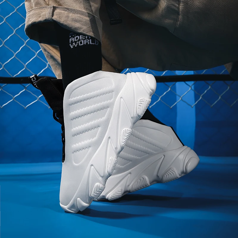 
High Quality Sports Popular Custom Athletic Black White Casual Shoes Fashion Sneakers Adi 