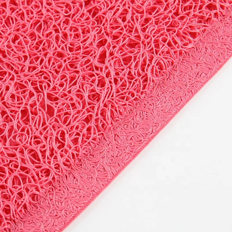 Anti slip waterproof  outdoor door floor mat cute Animal claw shape pvc Rubbeer plastic mat non-slip pet mat