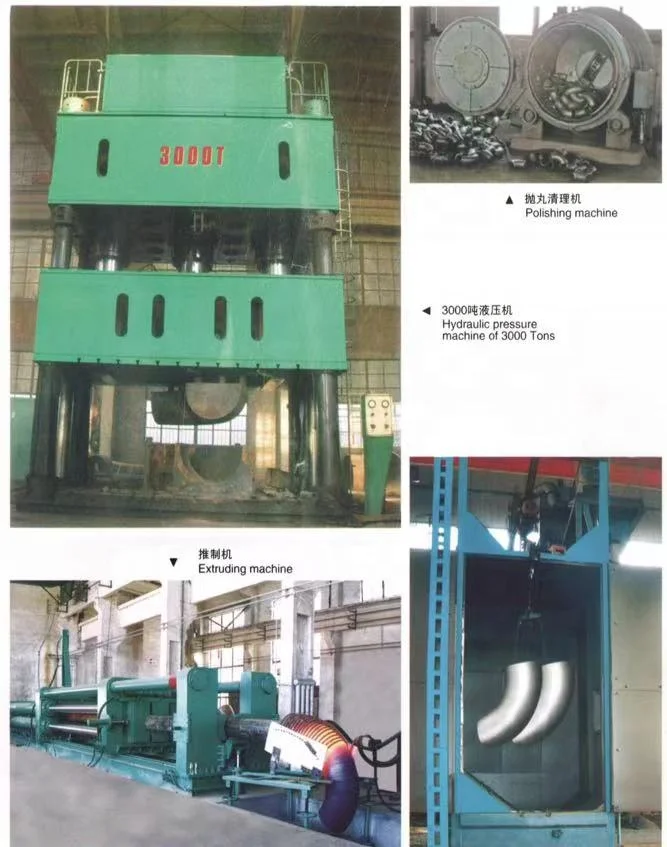 ANSI B16.9 carbon steel tube joint pipe fitting butt welded equal tee straight tee