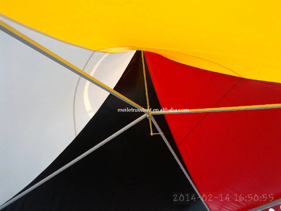 Outdoor 5x5 6x6 Pop Up Garden Gazebo Pagoda Awning Aluminum PVC Trade Show Tent Waterproof Wedding Exhibition Promotion Tent