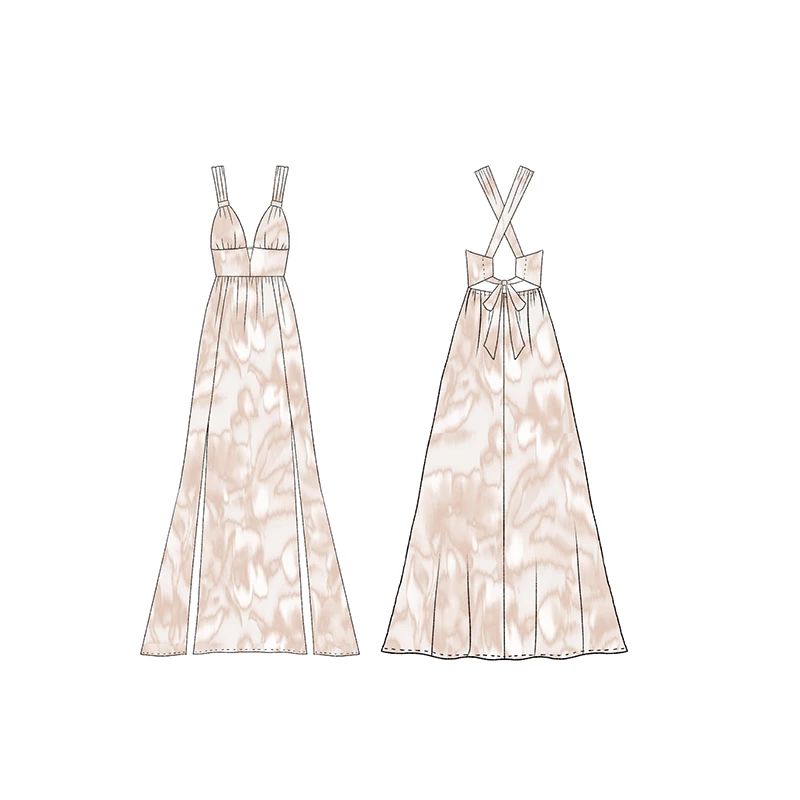 Excellent-quality elegant women branding clothing for customs made by clothing manufacturers