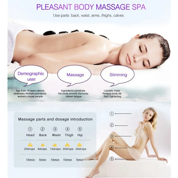 Wholesale Massage Oil Diffuser Organic Natural Pure Natural Pure Aromatherapy Box Lemongrass Aroma Diffuser Lemon Essential Oil