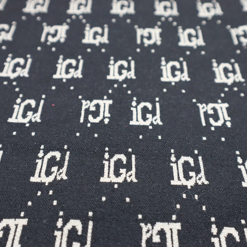 New Design Fancy 70%Poly 25%Rayon 5%Span TR Check Knit Jacquard Fabric for Suits and Apparel and Clothes