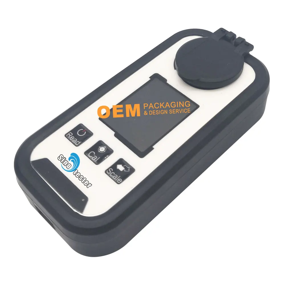 RP501 Hand held Pet clinical LED refractometer Dogs and Cats veterinarians 2-14g/dl saccharometer refractive index1.333-1.442 nd