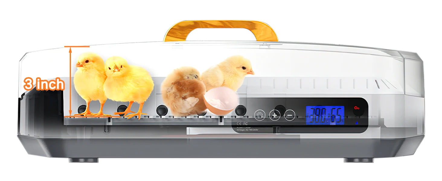 WONEGG топ продаж 35 яиц полностью автоматический инкубатор для куриного ролика интеллектуальный три в одном