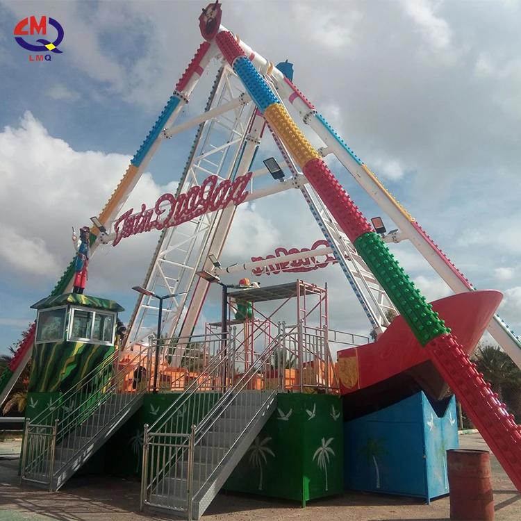 24 Persons Exquisitely Carved 3D Hulls Luxury Swing Boat 24 Seats Outdoor Pirate Ship Rides