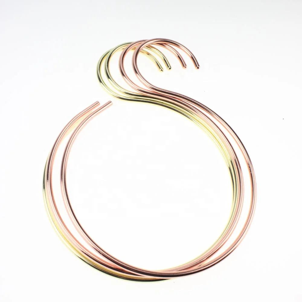 551-29RG 2020 new arrivals round rose gold metal clothes scarf bikini hanger
