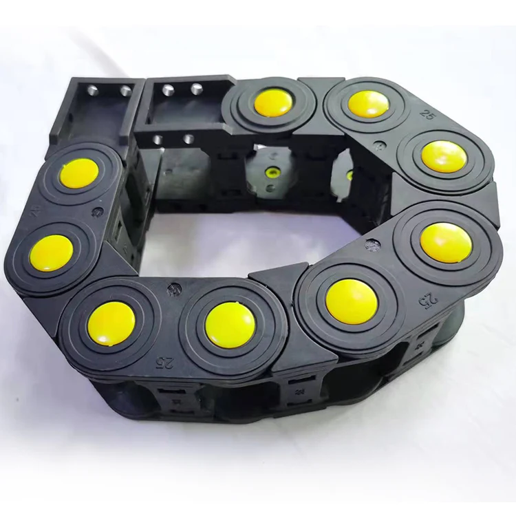 Automatic cnc machine tool durable bridge type plastic drag chain cable