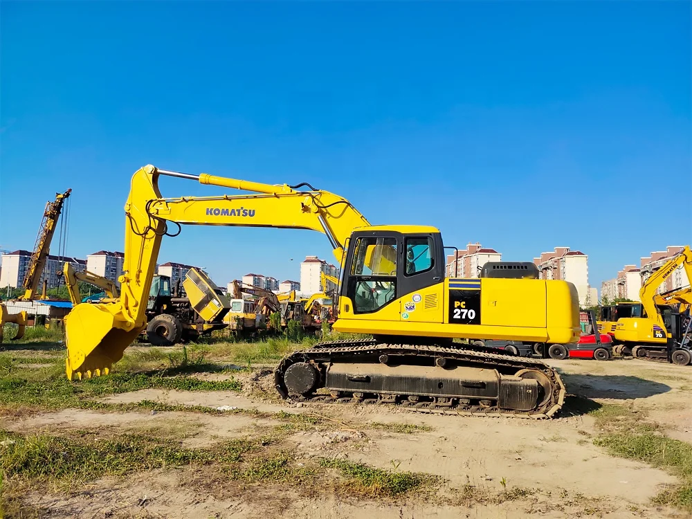Japan made komatsu pc270 used hydraulic digger 27 ton pc270-7 pc270-8 PC200-7 PC220-7 PC400-7