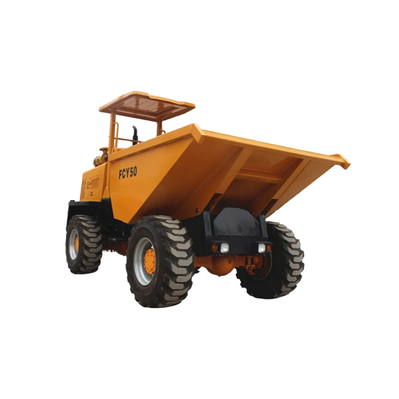 Articulated  Heavy Duty Site dumper 5 Tons Load Capacity Diesel Engine Powered Transporter Mini Dumper