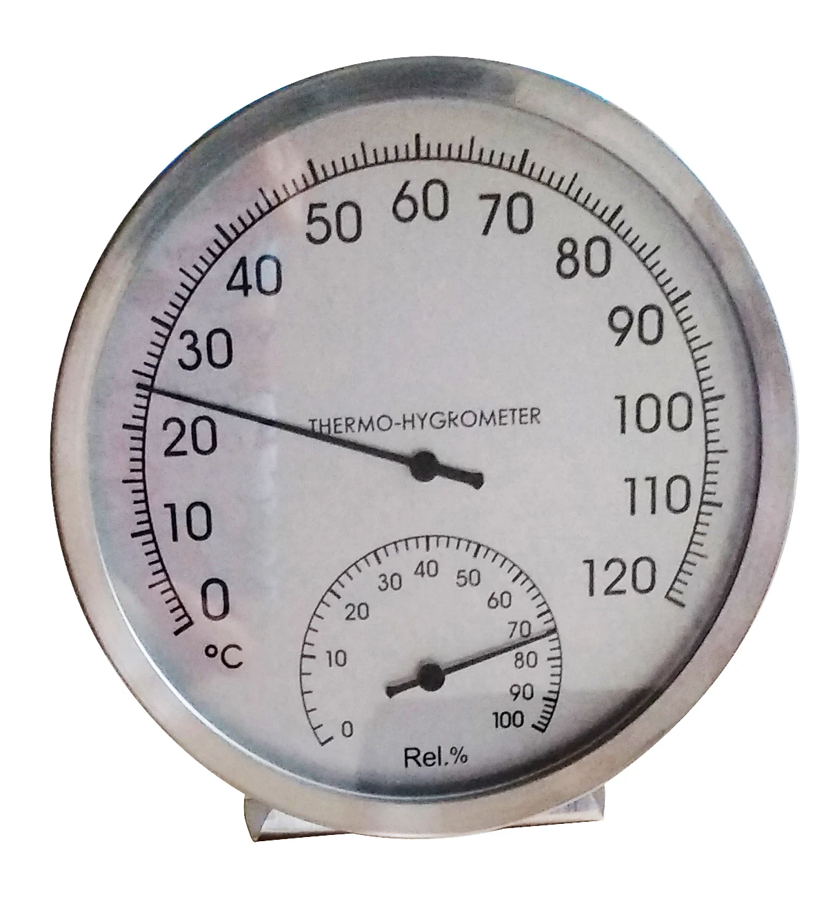 Amazon hot sale stainless steel thermometer hygrometer