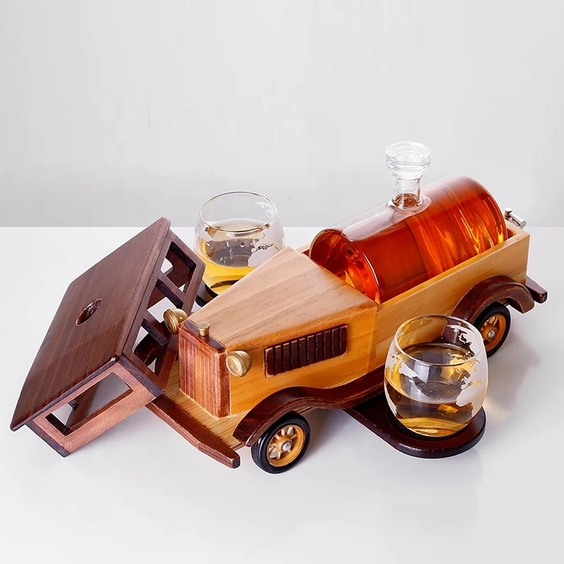 Классическая Автомобильная Бутылка для виски стеклянная бутылка с