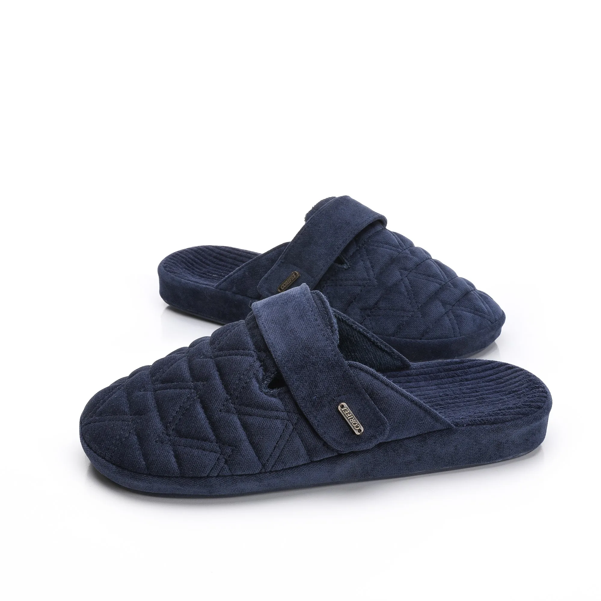 CORIFEI Indoor Home  hot selling with adjustable wrap Anti-Slip Comfy slides men slippers