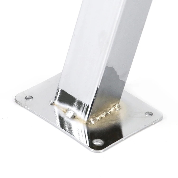 clear acrylic dining metal coffee table base sofa leg