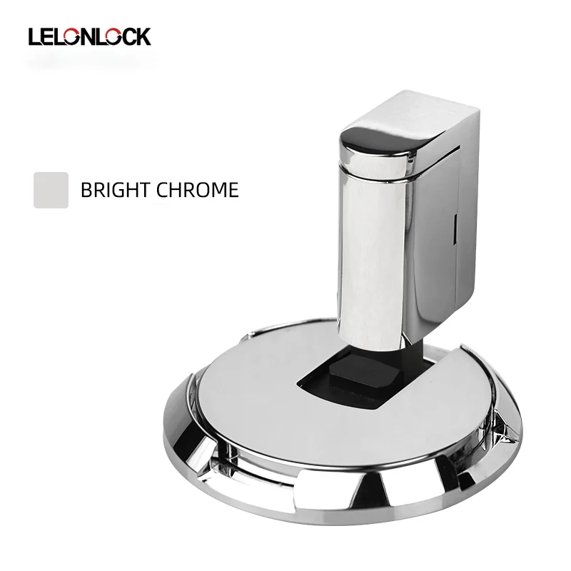 Zinc alloy automatic floor mounted door stopper mechanical door stopper