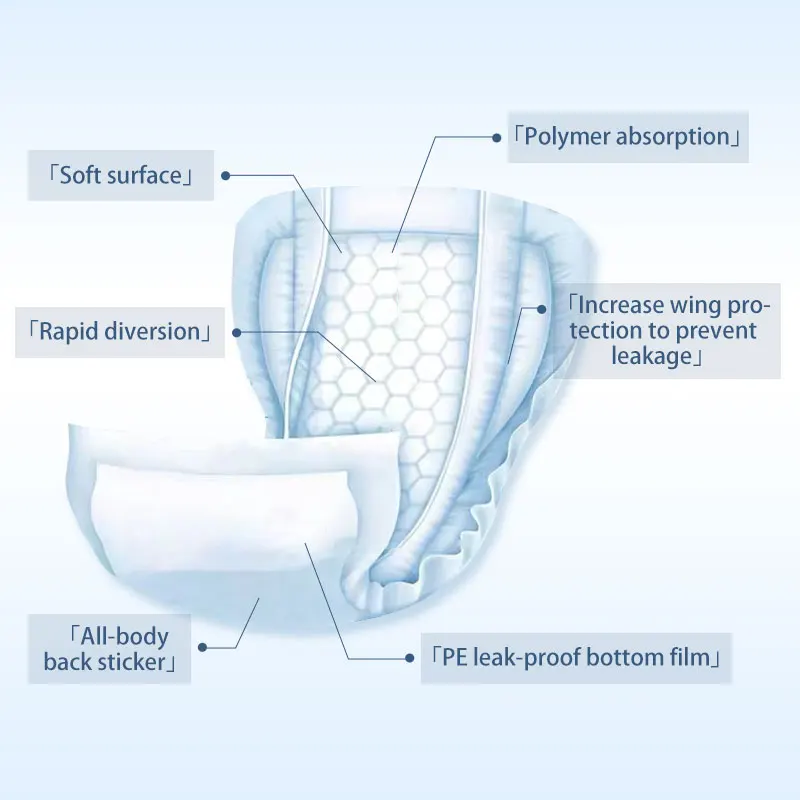 Professional Production Adult Diaper For Elders Organic Disposable Adult Diapers Free Diapers For Adults