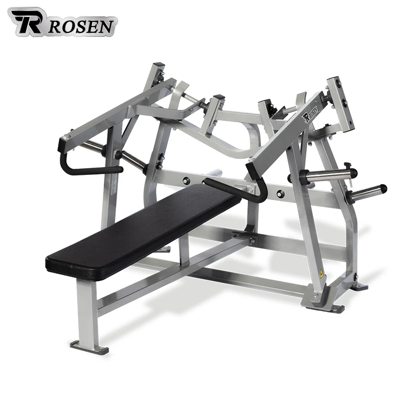 Moq 1 Acceptable Heavy Duty Dezhou Fitness Sport Iso-Lateral Horizontal Bench Press With Free Spare Parts