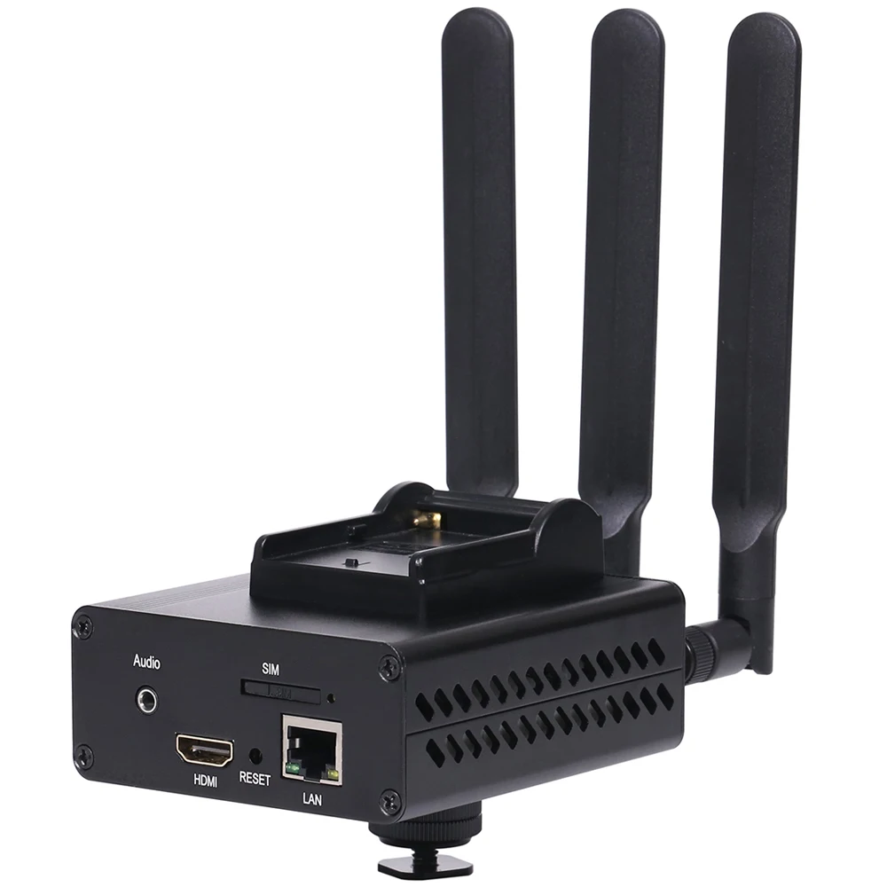 3G 4G LTE видео Hdmi кодер H.265/H.264 для прямой трансляции поддержка SRT RTMPS HTTP RTSP RTMP UDP
