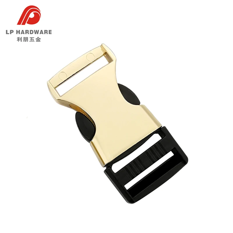 Wholesale Metal Belt Buckle Plastic Side Quick Release Buckles for Dog Collar