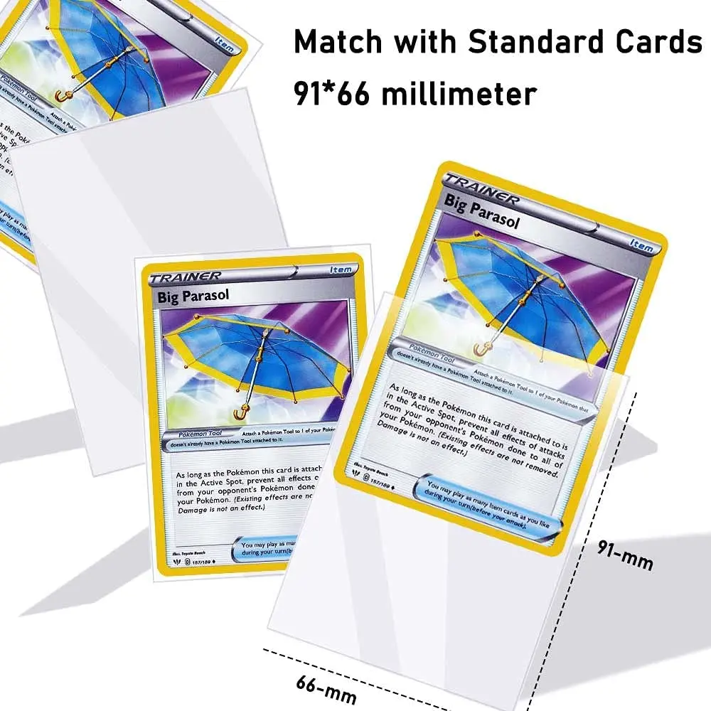 Pp Clear Penny Sports Baseball Hard Business Trading Toploader Card Sleeves Protector Holder