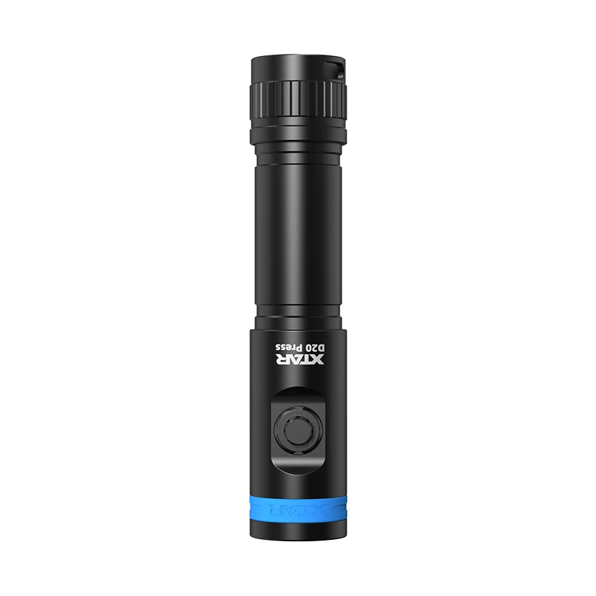 Professional Xtar D20 1200lm Xp-l2 Led Night Diver Torch Lamp 18650 Battery Rechargeable Scuba Diving Flashlight Ip68