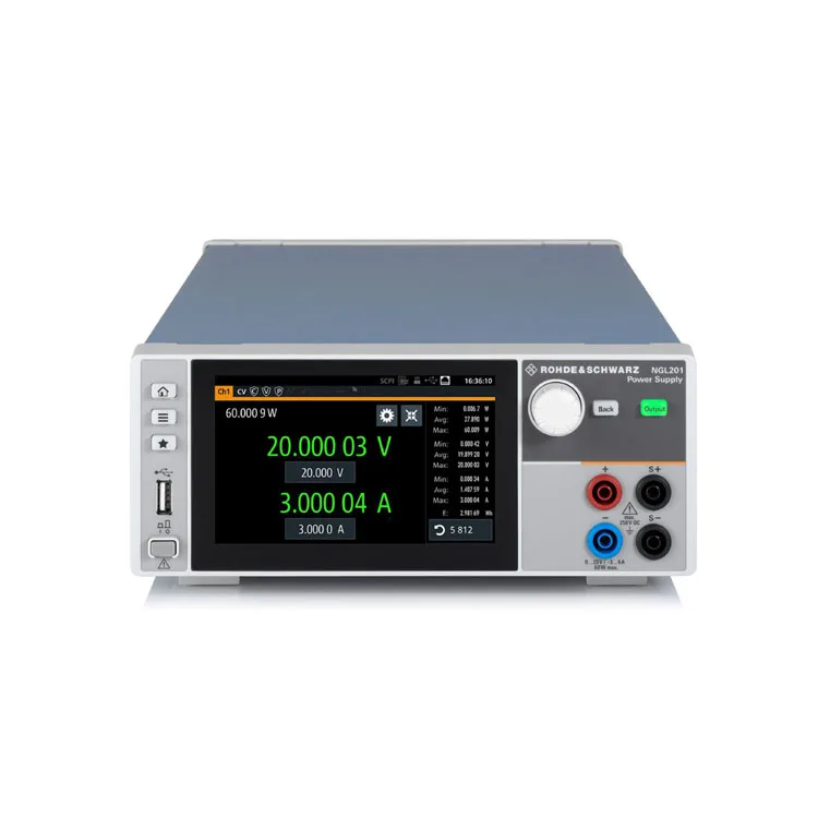 R&S NGL201 120W 20V 6A Essentials dedicated power supply Rohde&Schwarz Training System DC Source Power converter