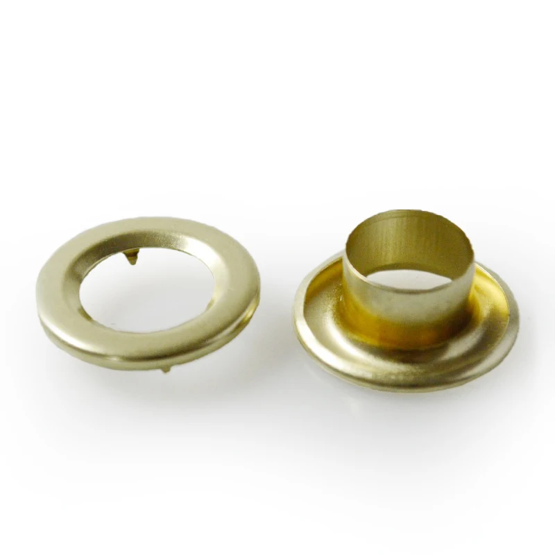 
CHEAPEST HOT SALE BRASS MATERIAL SPUR GROMMET FOR FABRIC 