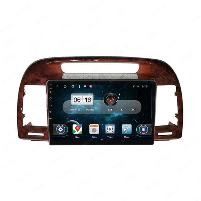 Автомобильный dvd плеер для Toyota Camry 2002 2003 2004 2005 2006 с Android авто радио Wi-Fi BT FM AM головное