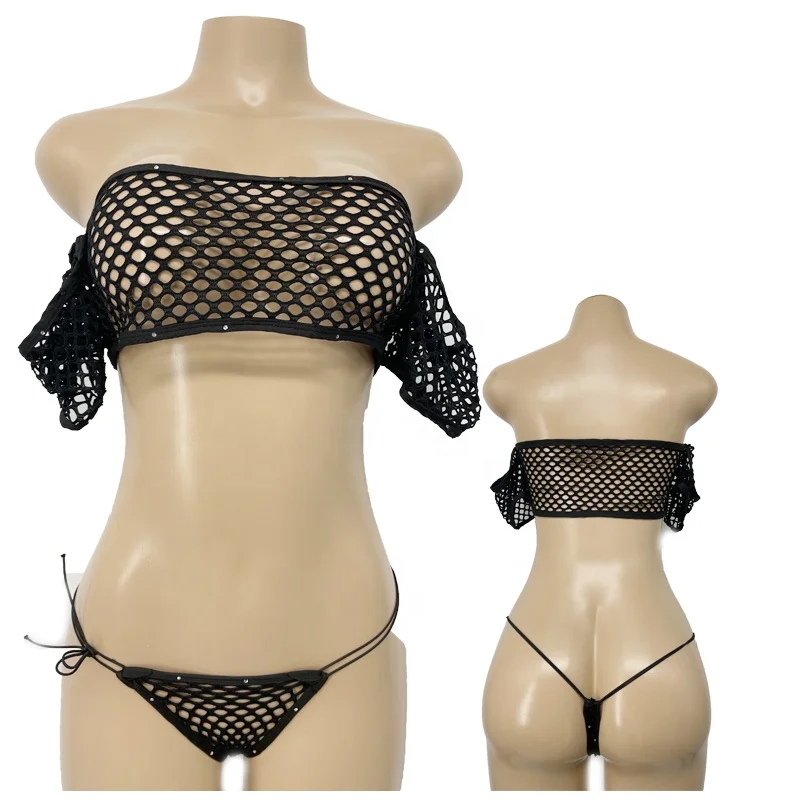 Vadulyer Wholesale Custom Sexy Pole Dance Clothes Stripper Tassel Rhinestones Stripper Outfits