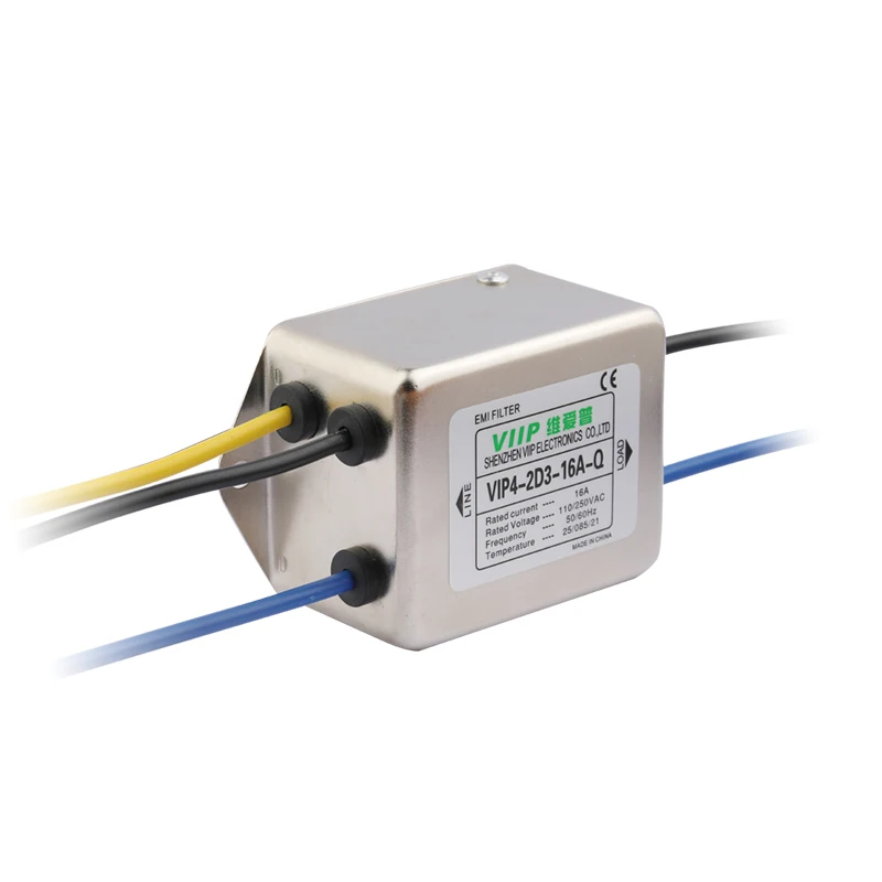 VIIP предлагает образец IEC Socket EMI/RFI фильтр AC однофазный высокого напряжения 380 В в